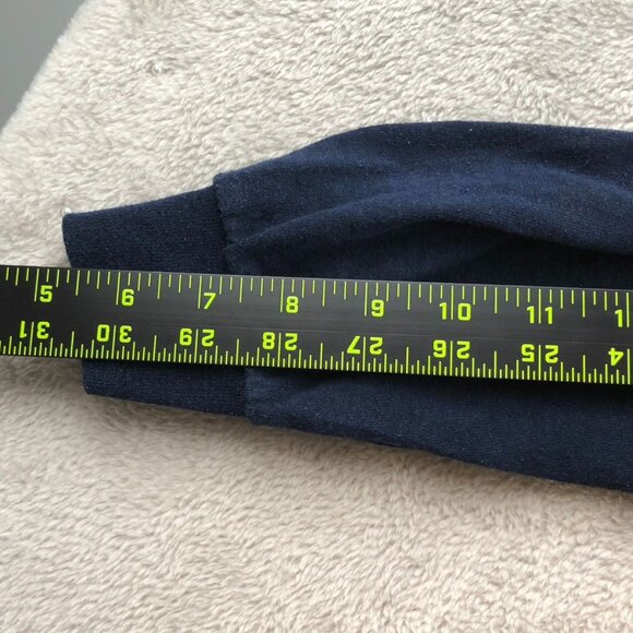 Gildan Mens Penn State T-Shirt Medium Long Sleeve Shirt Ultra Blend Navy Casual - Picture 6 of 11